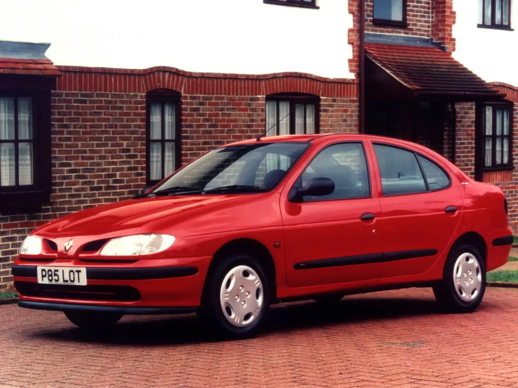 Renault Megane (LA07,  LA0G, LA08,  LA0N, LA0A,  LA0U, LA0E,  LA0V, LA0F,  LA0S, LA0H, LA0K,  LA0Y) 1 поколение, седан (09.1996 - 02.1999)